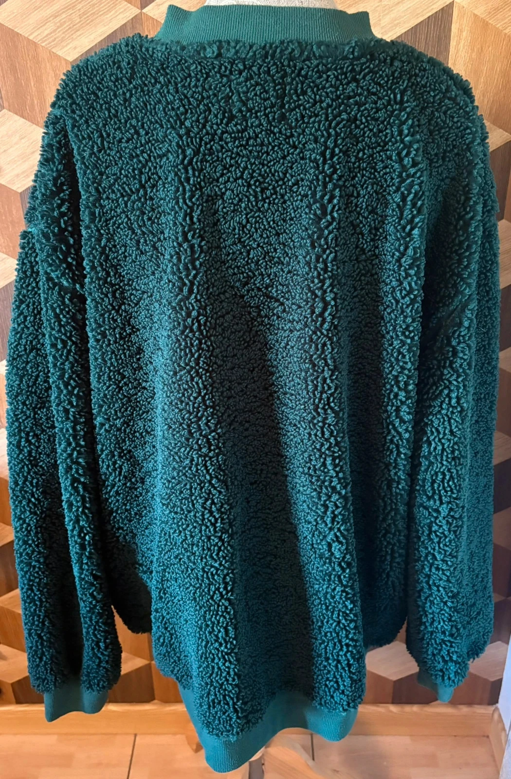 Chaqueta de peluche verde Undiz – photo 3